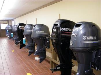 9.9hp - 350hp outboard motors available