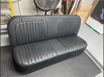Newly rebuilt bench seat for 67-72 Chevy/ GMC C-10 truck