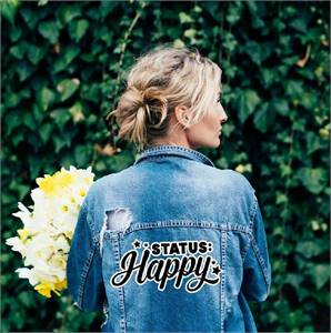 Status Happy Women’s Oversized Denim Jacket