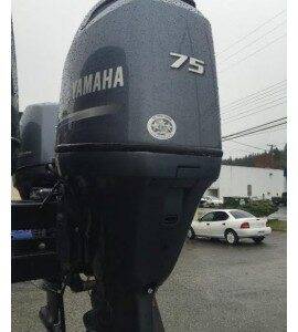 Used Yamaha F75LA Four Stroke outboard Motor Engine