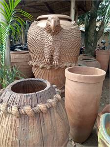 Art Craft Clay Pots