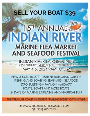 15th Annual Indian River Marine Flea Market and Seafood Festival Offers Unique Opportunity to Sell Y