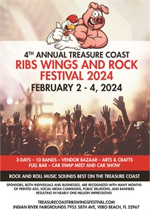 Rock Music, Ribs, and Wings at the Treasure Coast Festival