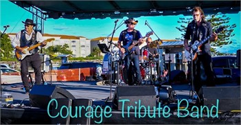 Band Courage Opens the Hutchinson Island Music - Winter Fest