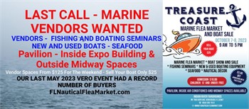 Marine Vendors Wanted - Sell Your Boat Oct 7-8 $25